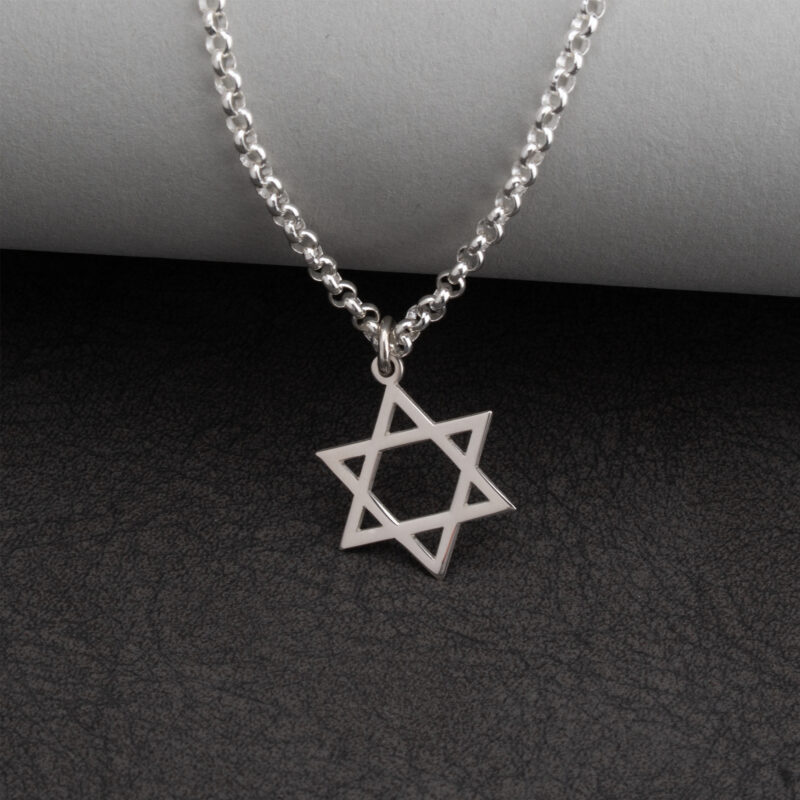 ⁦שרשרת מגן דוד לגבר⁩ – תמונה ⁦6⁩